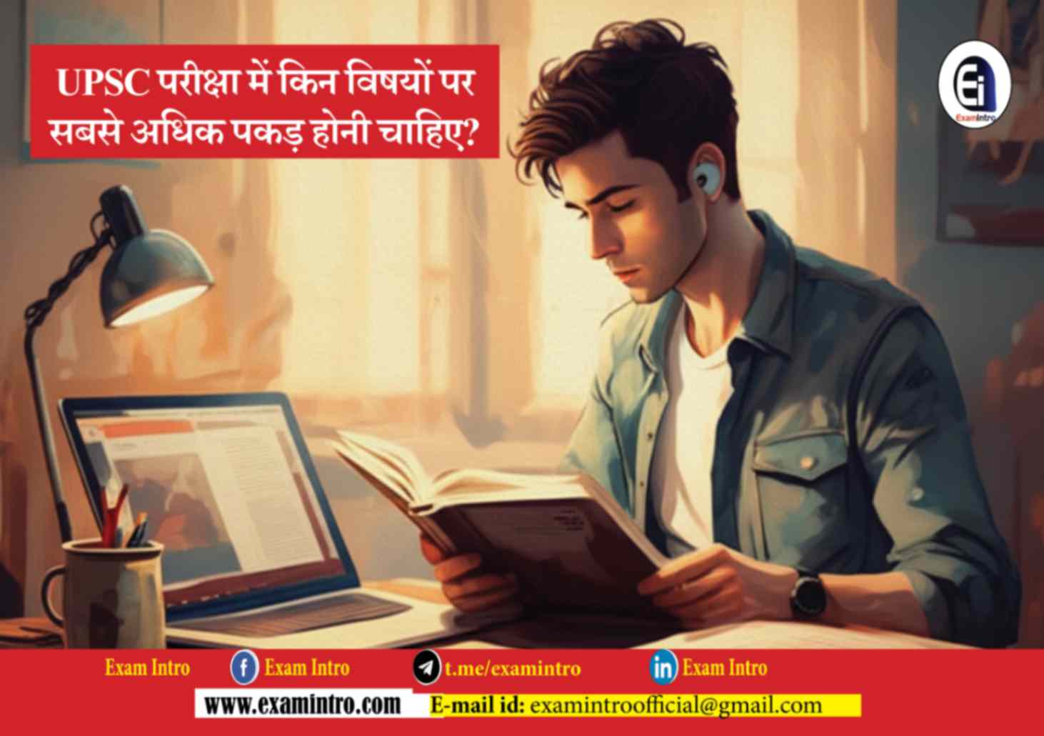 UPSC परीक्षा में किन विषयों पर सबसे अधिक पकड़ होनी चाहिए?